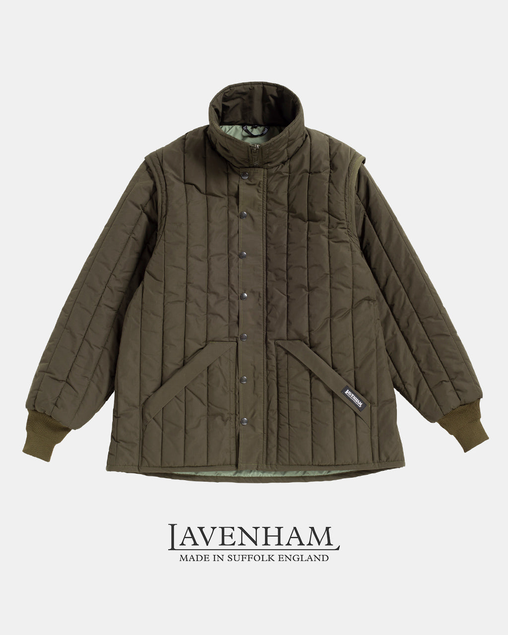 LAVENHAM ラベンハム アーカイブ デタッチャブル スリーブ ジャケット ARCHIVE DETACHABLE SLEEVE JACKET MENS ベスト LV100011030【送料無料】