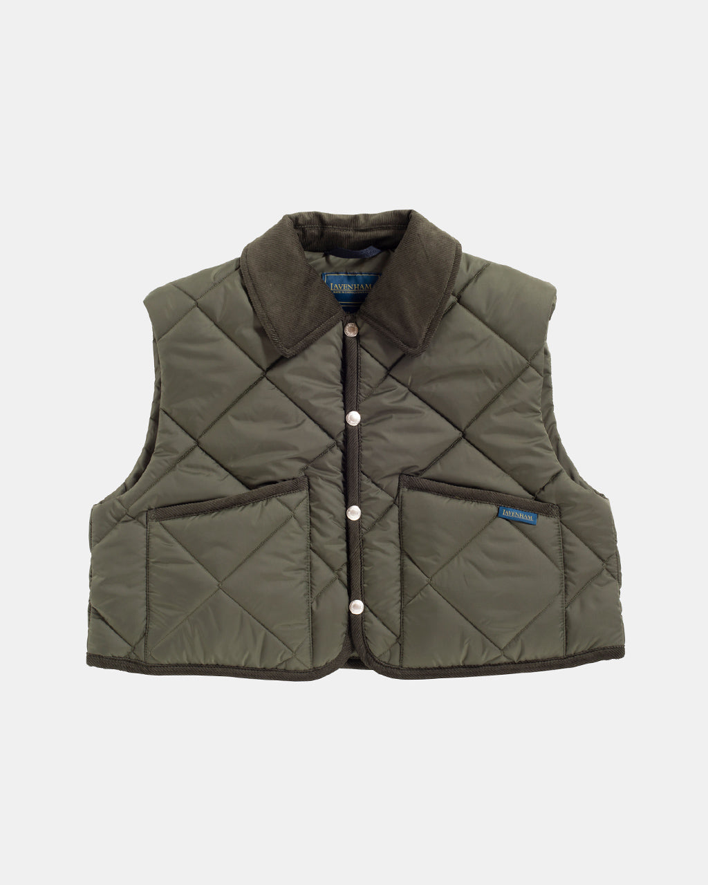 LAVENHAM ラベンハム レイドン ジレ キルティングベスト BIG QUILT CROPPED RAYDON GILET WOMENS LV101131030【送料無料】