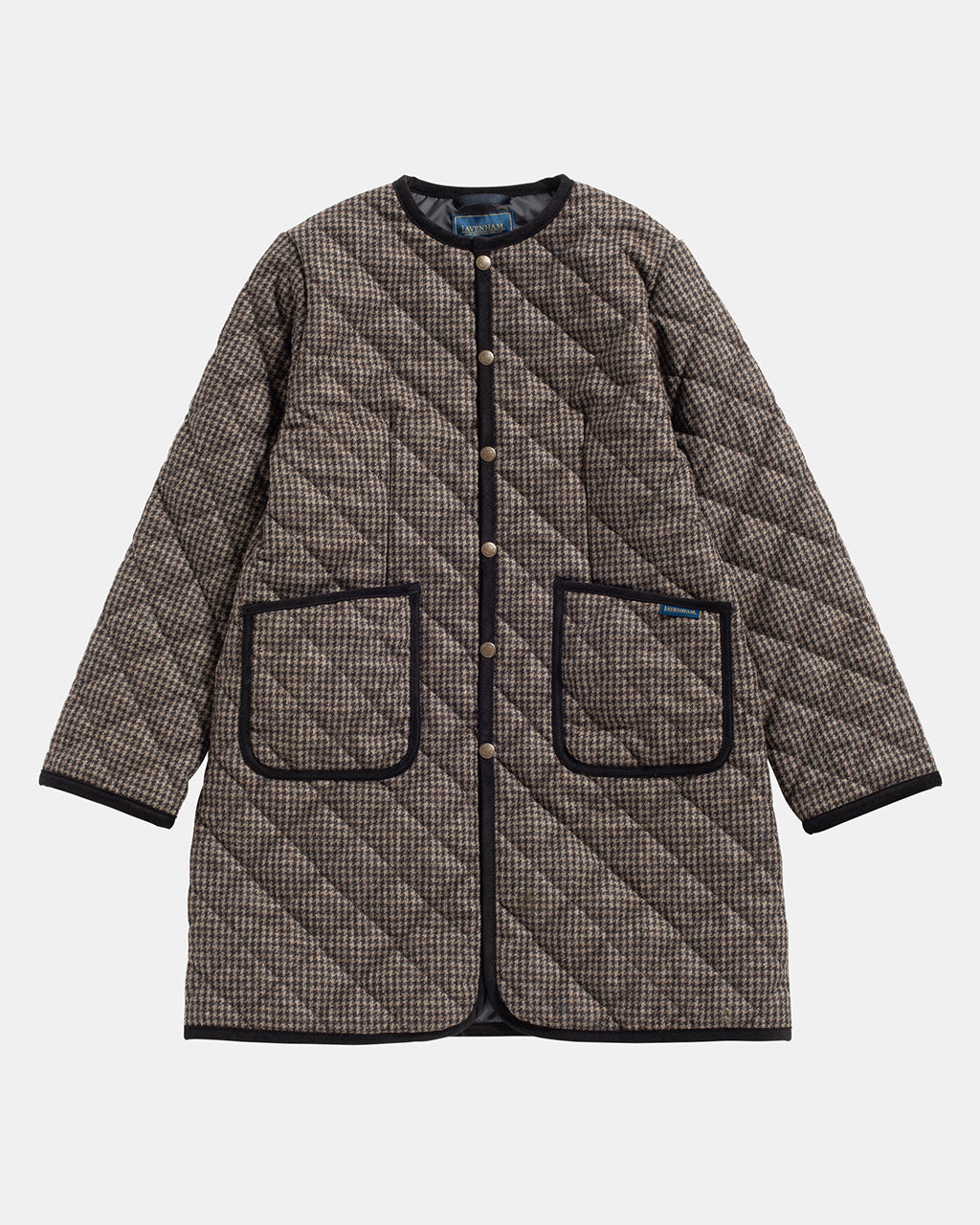 LAVENHAM ラベンハム キルティングコート CONTRAST CORNARD COAT WOMENS 千鳥格子 アウター LV101341029【送料無料】