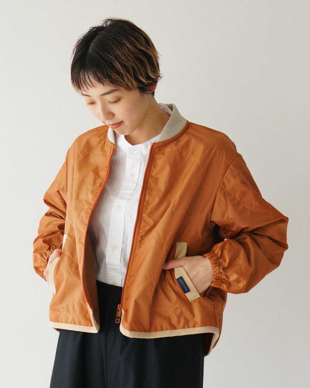 LAVENHAM ラベンハム ボンバージャケット アウター 羽織 レディース UNWADDED BOMBER JACKET WOMENS LV11125 【送料無料】