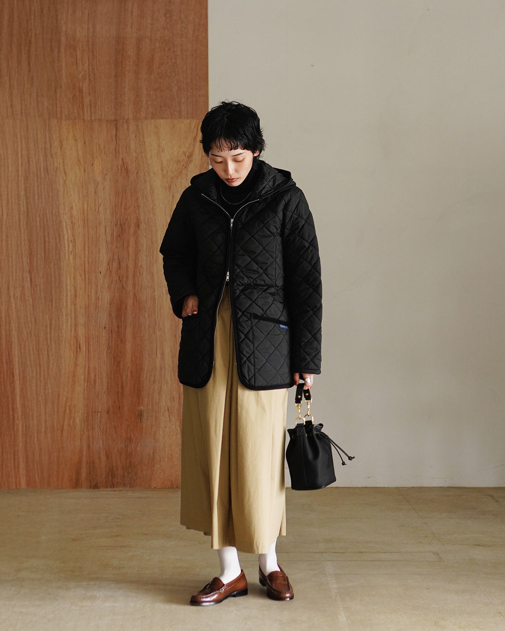 LAVENHAM ラベンハム ジップド クレイドン キルティングジャケット