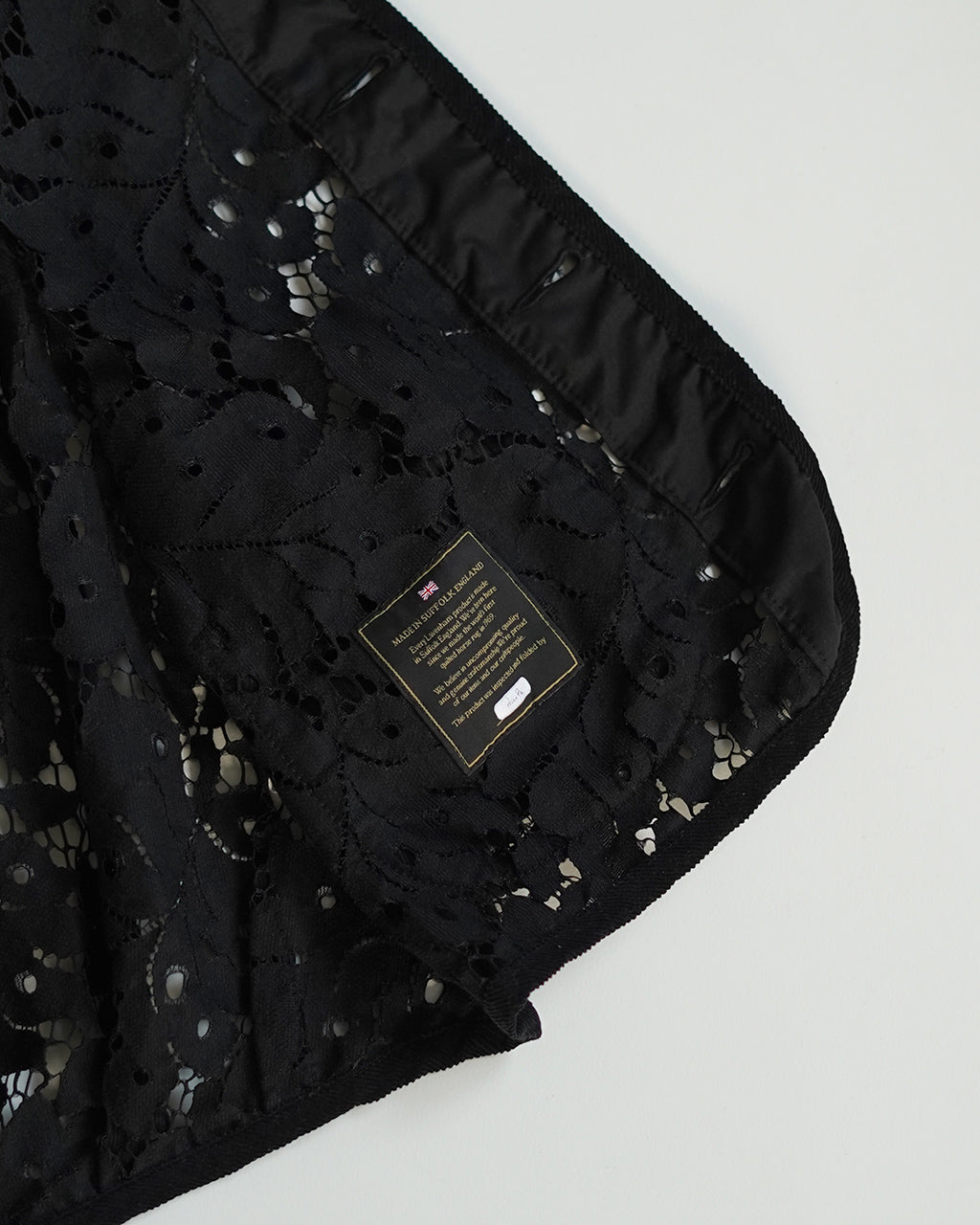 LAVENHAM ラベンハム ブラックエディション レース クロップド