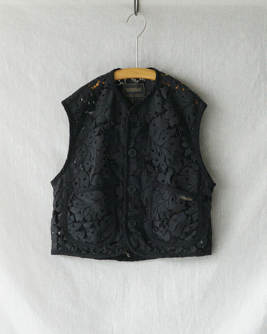 LAVENHAM ラベンハム ブラックエディション レース クロップド