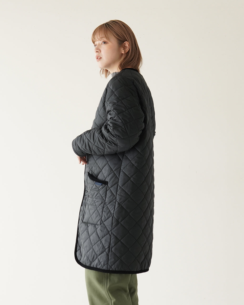 LAVENHAM ラベンハム イブシャム ウィメンズ EVESHAM WOMENS ロングライン ラウンドカラー コート SLJ2106【送料無料】