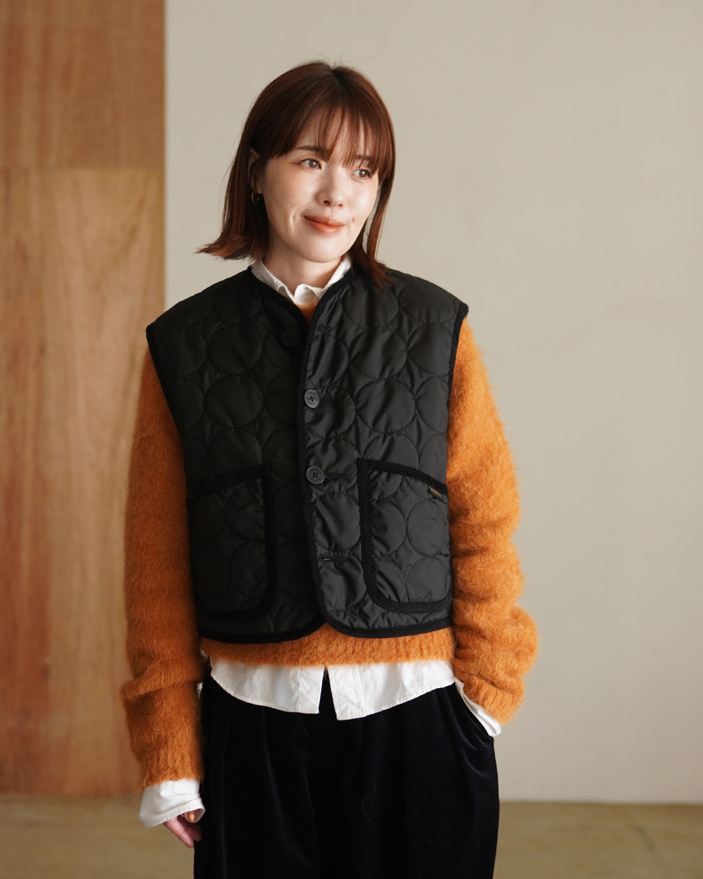 BLACK EDITION CROPPED COCOON THORNHAM WOMENS LV14134