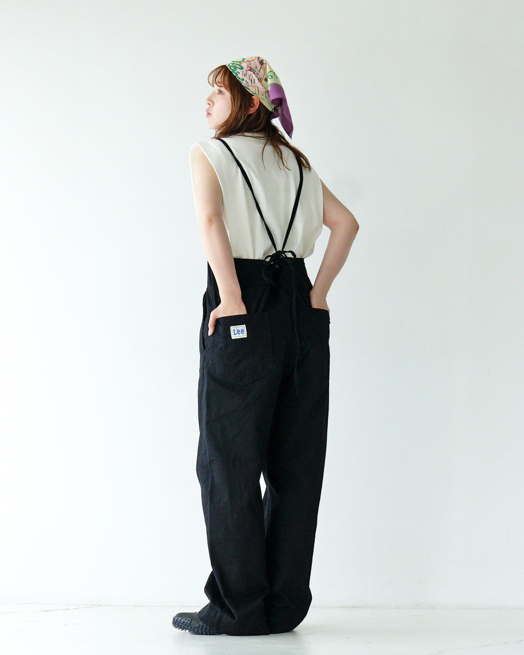 【SALE！20%OFF】Lee リー サロペット リラックスサロペット パンツ デニム ツイル オールインワン RELAX SALOPETTE LL9015