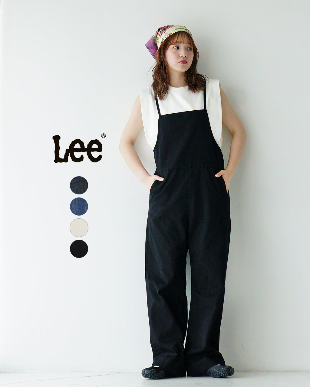 Lee リー サロペット リラックスサロペット パンツ デニム ツイル オールインワン RELAX SALOPETTE LL9015【クーポン対象外】【送料無料】