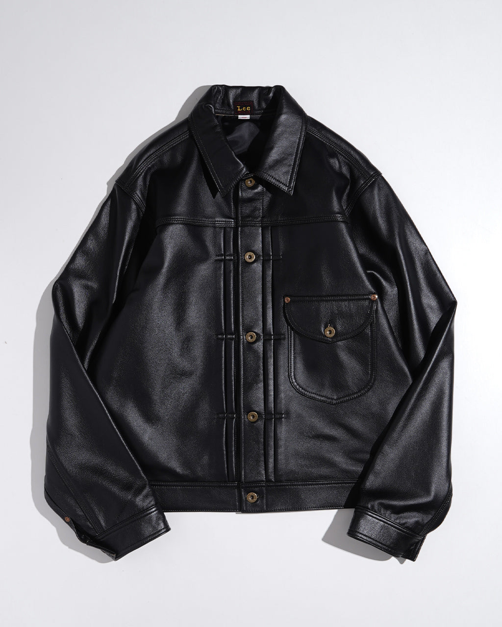 【SALE！20%OFF】Lee リー レザージャケット LEATHER COWBOY JACKET アウター 牛革 革ジャン カウボーイジャケット LM9901 【送料無料】