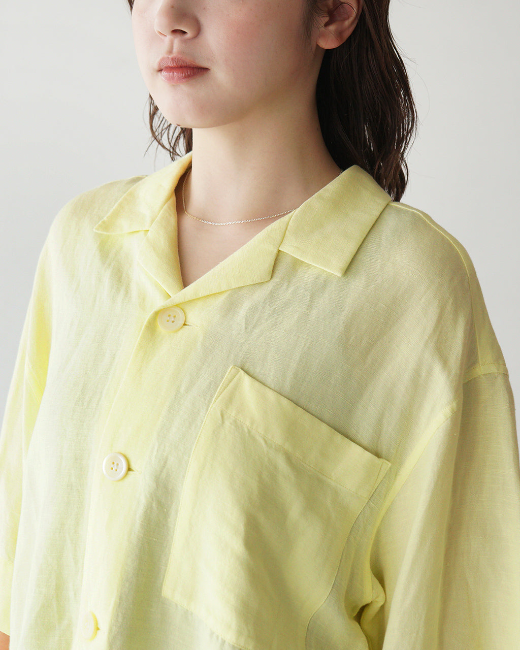 【先行予約：2025年6月上旬頃入荷予定】LE GLAZIK ル グラジック オープンカラーシャツ OPEN COLLAR SHIRT LG-B0258 LRC【クーポン対象外】【送料無料】