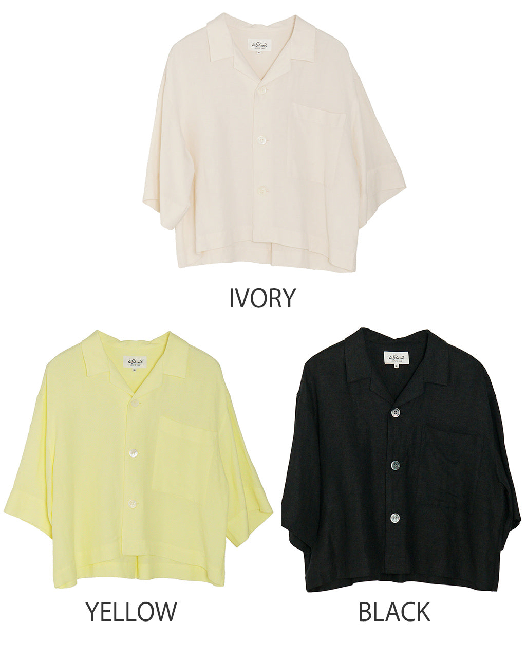 【先行予約：2025年6月上旬頃入荷予定】LE GLAZIK ル グラジック オープンカラーシャツ OPEN COLLAR SHIRT LG-B0258 LRC【クーポン対象外】【送料無料】