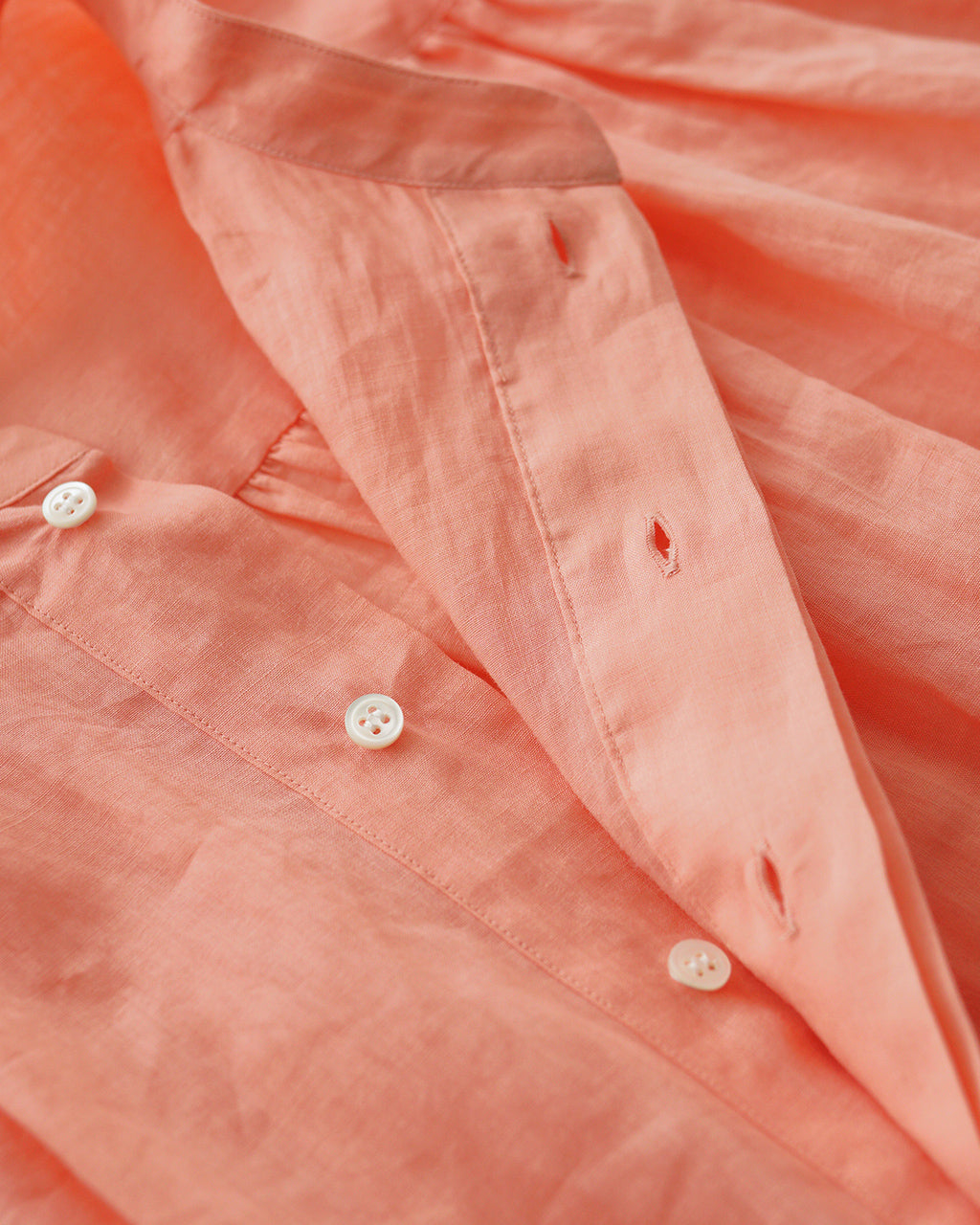 le glazik ル グラジック GATHERED SHORT SLEEVE SHIRT スタンドカラー シャツ プルオーバー LG-B0381 RAT【送料無料】