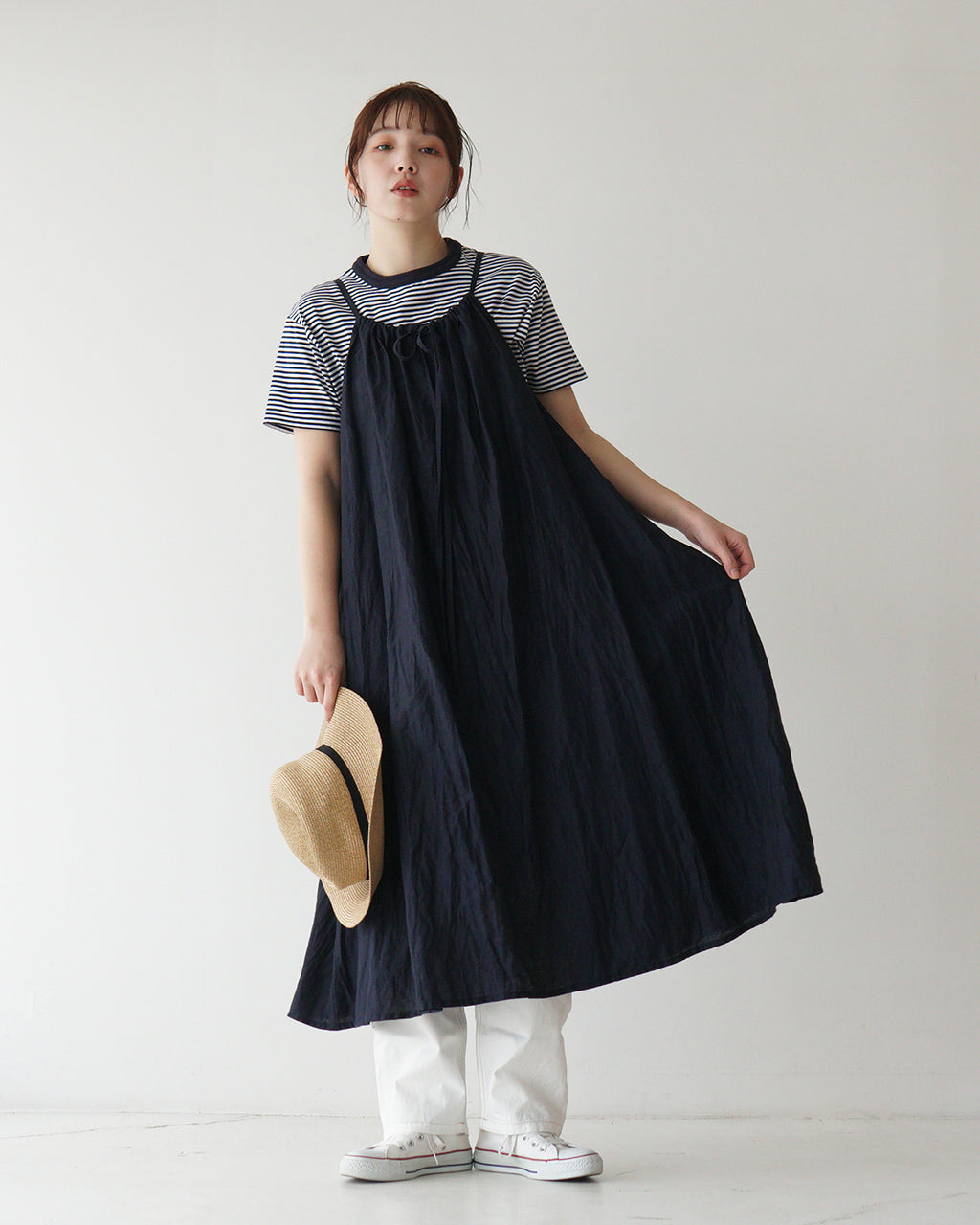 【先行予約：2025年6月上旬頃入荷予定】LE GLAZIK ル グラジック キャミソールワンピース CAMISOLE DRESS LG-G0103 LPK【クーポン対象外】【送料無料】