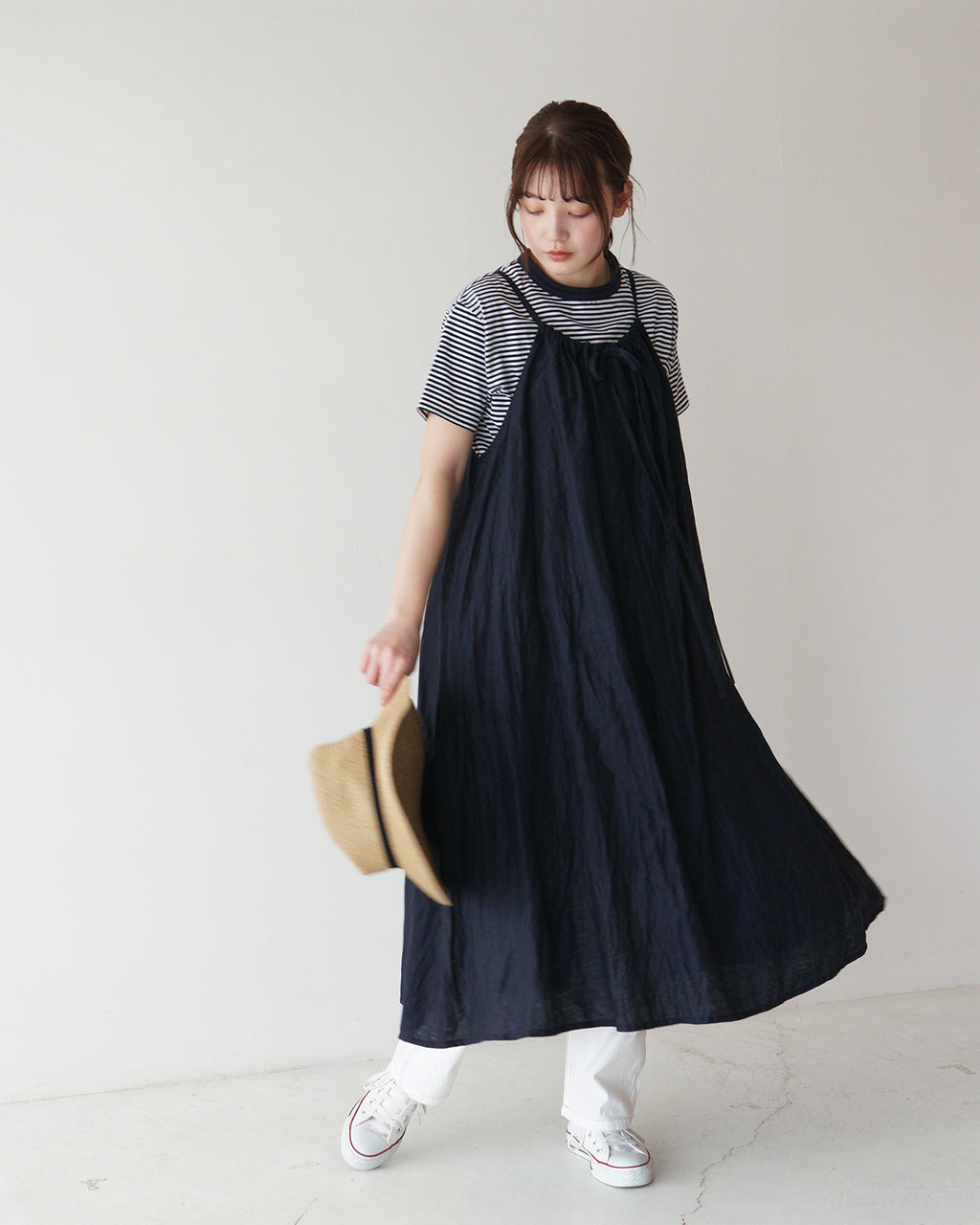 【先行予約：2025年6月上旬頃入荷予定】LE GLAZIK ル グラジック キャミソールワンピース CAMISOLE DRESS LG-G0103 LPK【クーポン対象外】【送料無料】