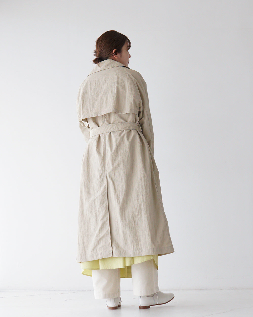 le glazik ル グラジック ナイロンタフタ トレンチコート TRENCH COAT 羽織 LG-A0696 RTU【送料無料】