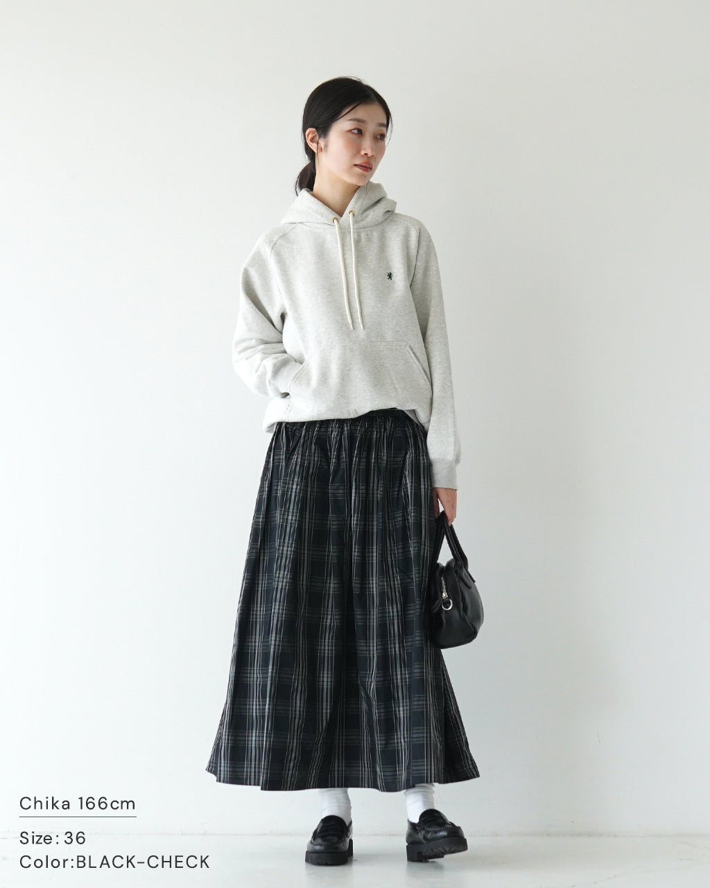 LE GLAZIK ル グラジック ギャザー スカート GATHERED SKIRT LG-F0045MTC【送料無料】