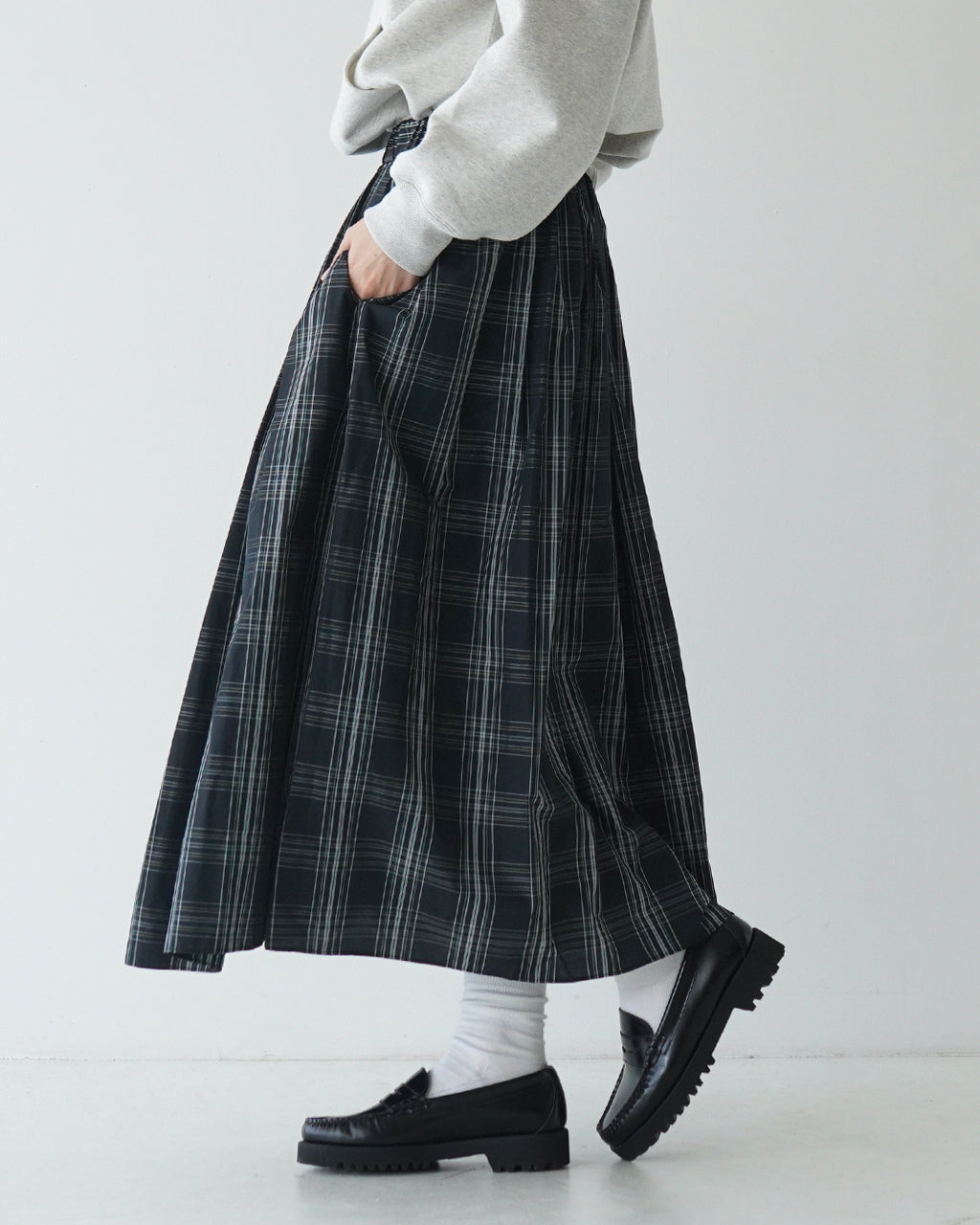 LE GLAZIK ル グラジック ギャザー スカート GATHERED SKIRT LG-F0045MTC【送料無料】