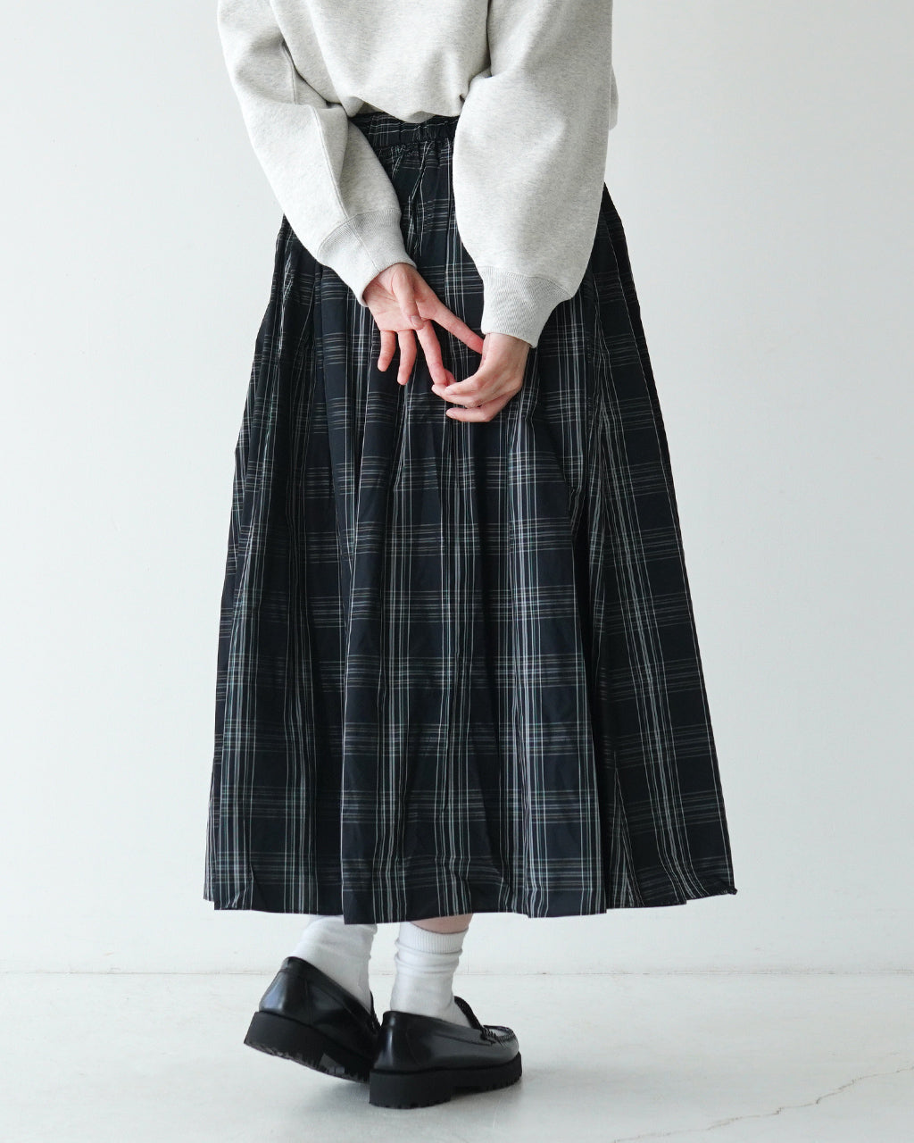 LE GLAZIK ル グラジック ギャザー スカート GATHERED SKIRT LG-F0045MTC【送料無料】