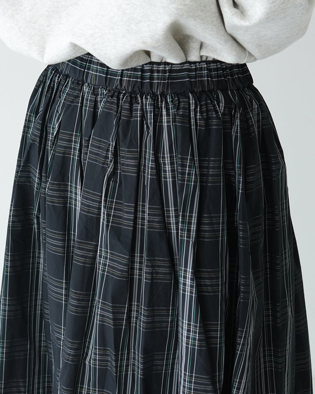 【SALE！40%OFF】LE GLAZIK ル グラジック ギャザー スカート GATHERED SKIRT LG-F0045MTC【送料無料】