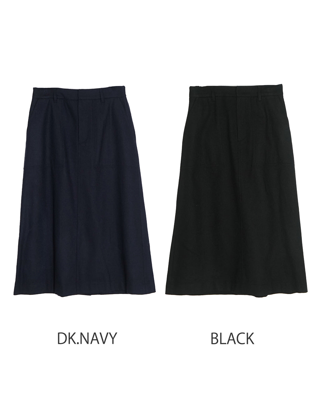 le glazik ル グラジック トラペーズスカート TRAPEZE SKIRT ロングスカート 台形 ウール LG-F0070WFT 【送料無料】