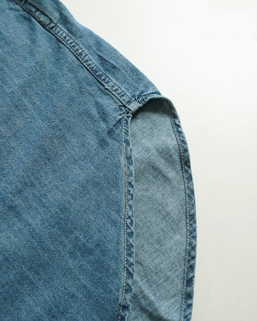 【SALE！20%OFF】Le Melange ルメランジュ ルメランジェ 5.5オンス ライト デニム シャツ 5.5oz LIGHT DENIM SH 8443202【送料無料】