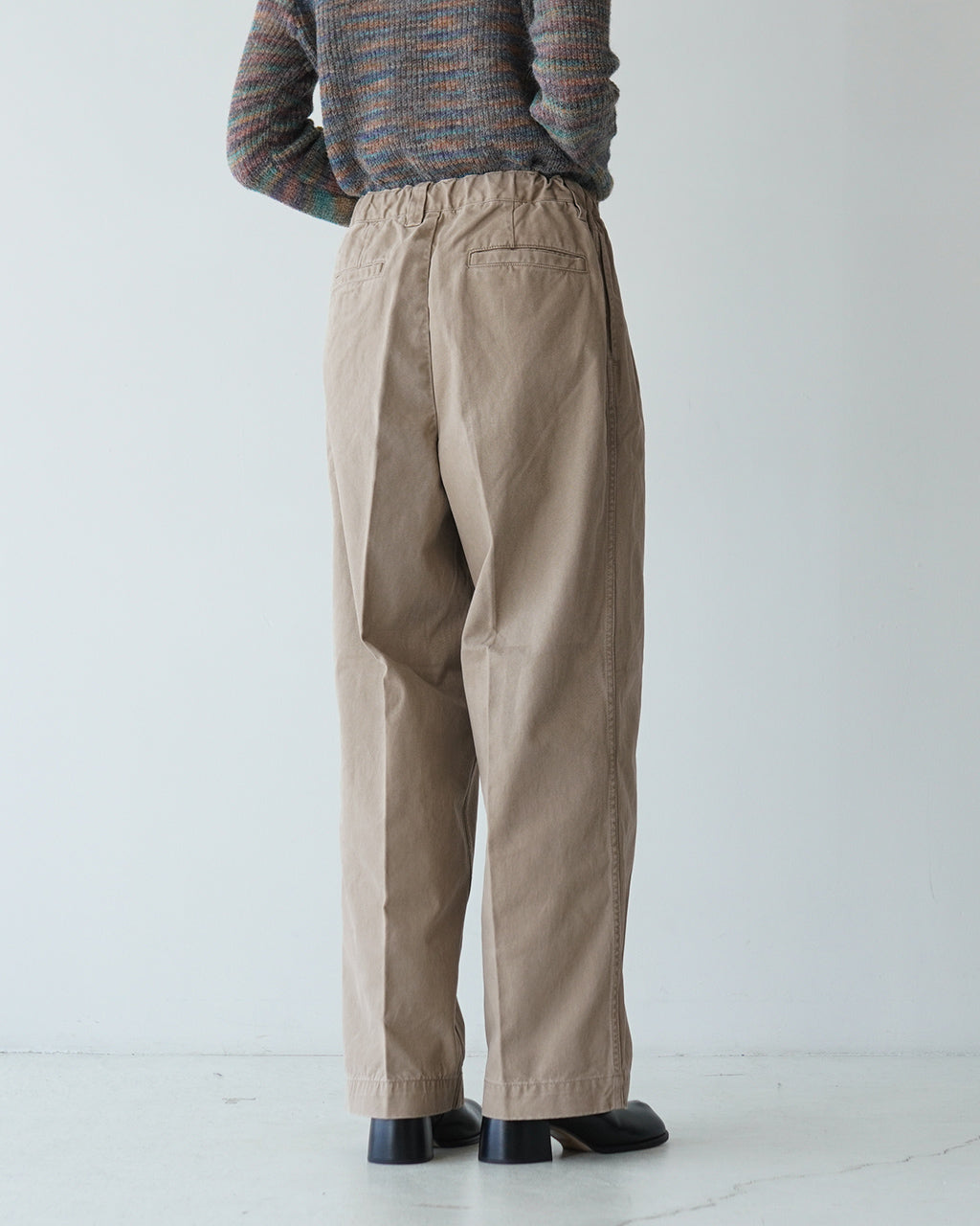 【SALE！40%OFF】Le Melange ルメランジュ 10.5オンス コットンツイル ブラッシュドパンツ 10.5oz cotton twill brushed pants 8443501【送料無料】