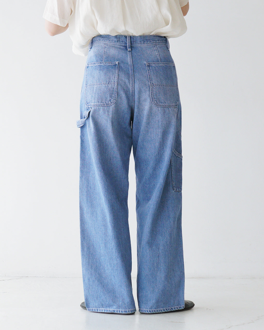 LE MELANGE ルメランジュ デニム ペインターパンツ 9.5oz DENIM ジーンズ 8513501【送料無料】