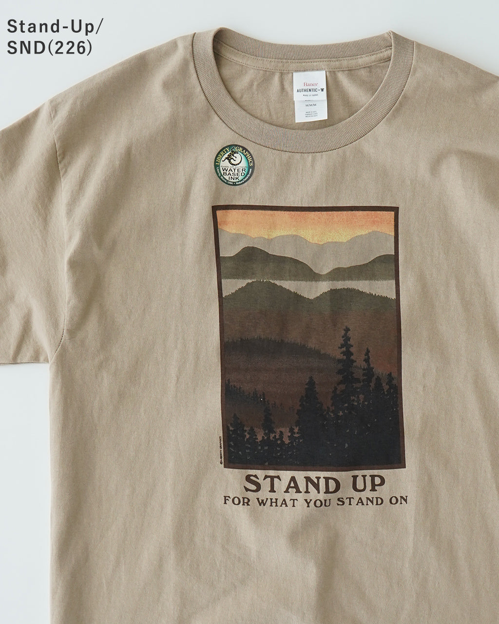 LIBERTY GRAPHICS リバティーグラフィックス  半袖Tシャツ グラフィックT クルーネック 天文学 宇宙 自然 植物 花 コットン 丸胴 カットソー