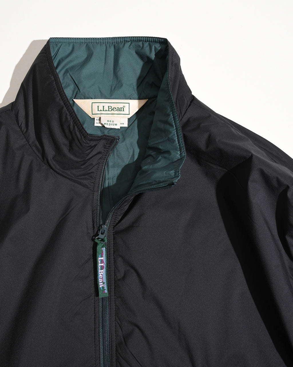 【アウトレット！60%OFF】L.L.Bean エルエルビーン Harrington Stretch Half Zip Jacket JAPAN EDITION ハリントン ステッチ ハーフジップ ジャケット 3575-4039正規取扱店