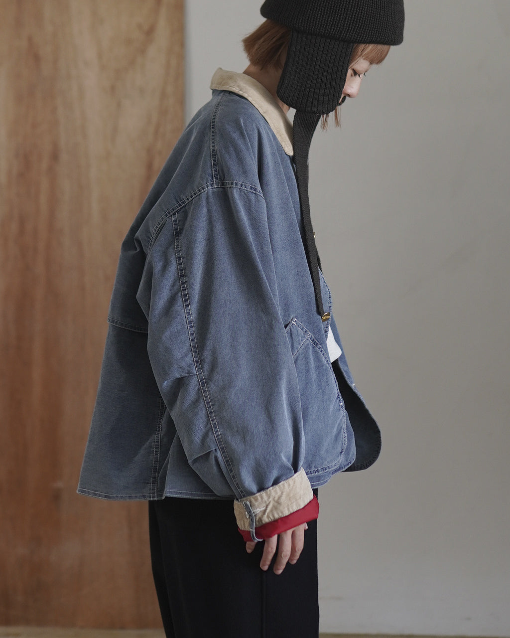 Bean's Field Coat Insulated Indigo 5575-2143