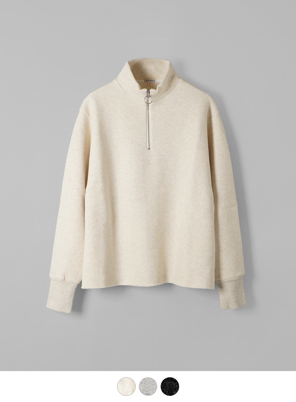 【SALE！30%OFF】Luvourdays ラブアワーデイズ  ハーフ ジップ  HALF ZIP プルオーバー スウェット LV-CT3322-1【送料無料】