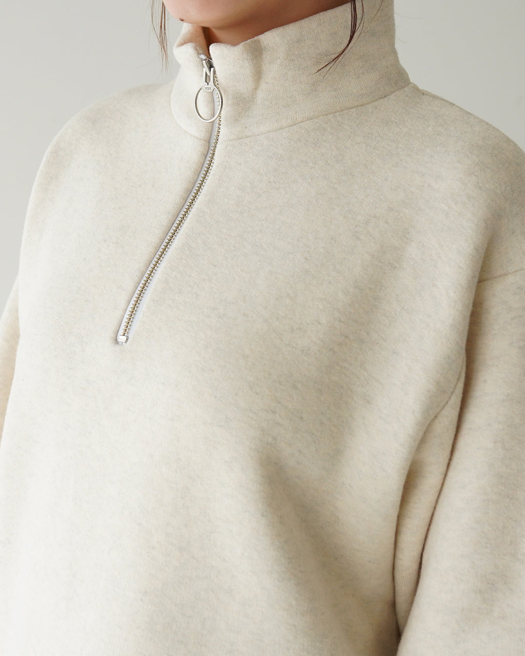 【SALE！30%OFF】Luvourdays ラブアワーデイズ  ハーフ ジップ  HALF ZIP プルオーバー スウェット LV-CT3322-1【送料無料】