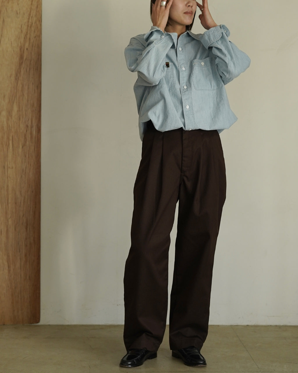 Transformation Chambray shirts LV-SH6102【先行予約】【2026年2月中旬頃入荷予定】