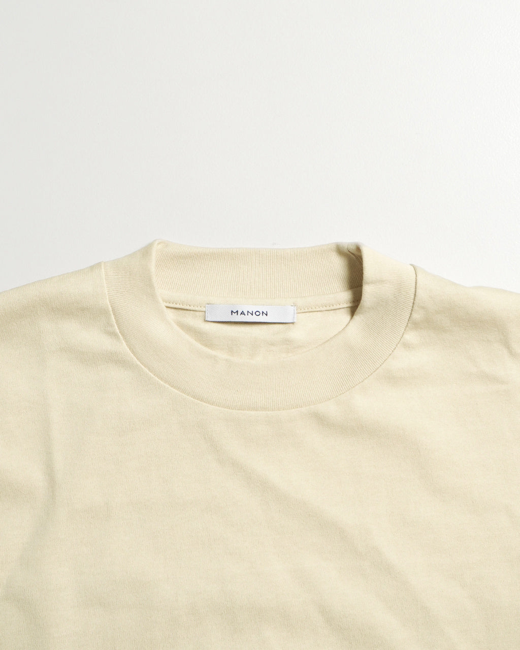 【SALE！20%OFF】MANON マノン ハーフスリーブ Tシャツ HALF SLEEVE TEE カットソー クルーネック 半袖 5分袖 クロップド丈 MNN-C-153