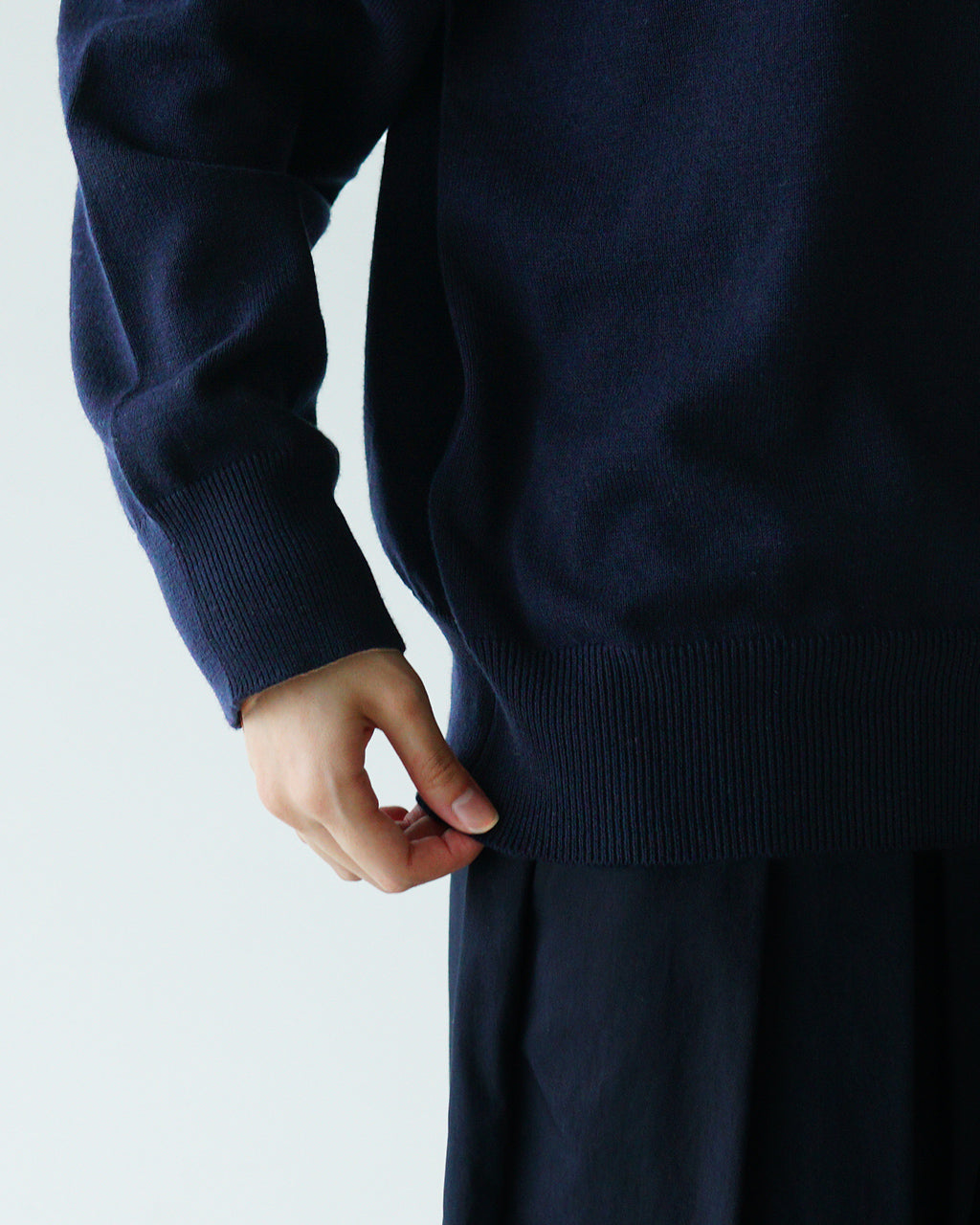 mao made マオメイド プルオーバー PULLOVER ニット セーター スタンドカラー 441126【送料無料】