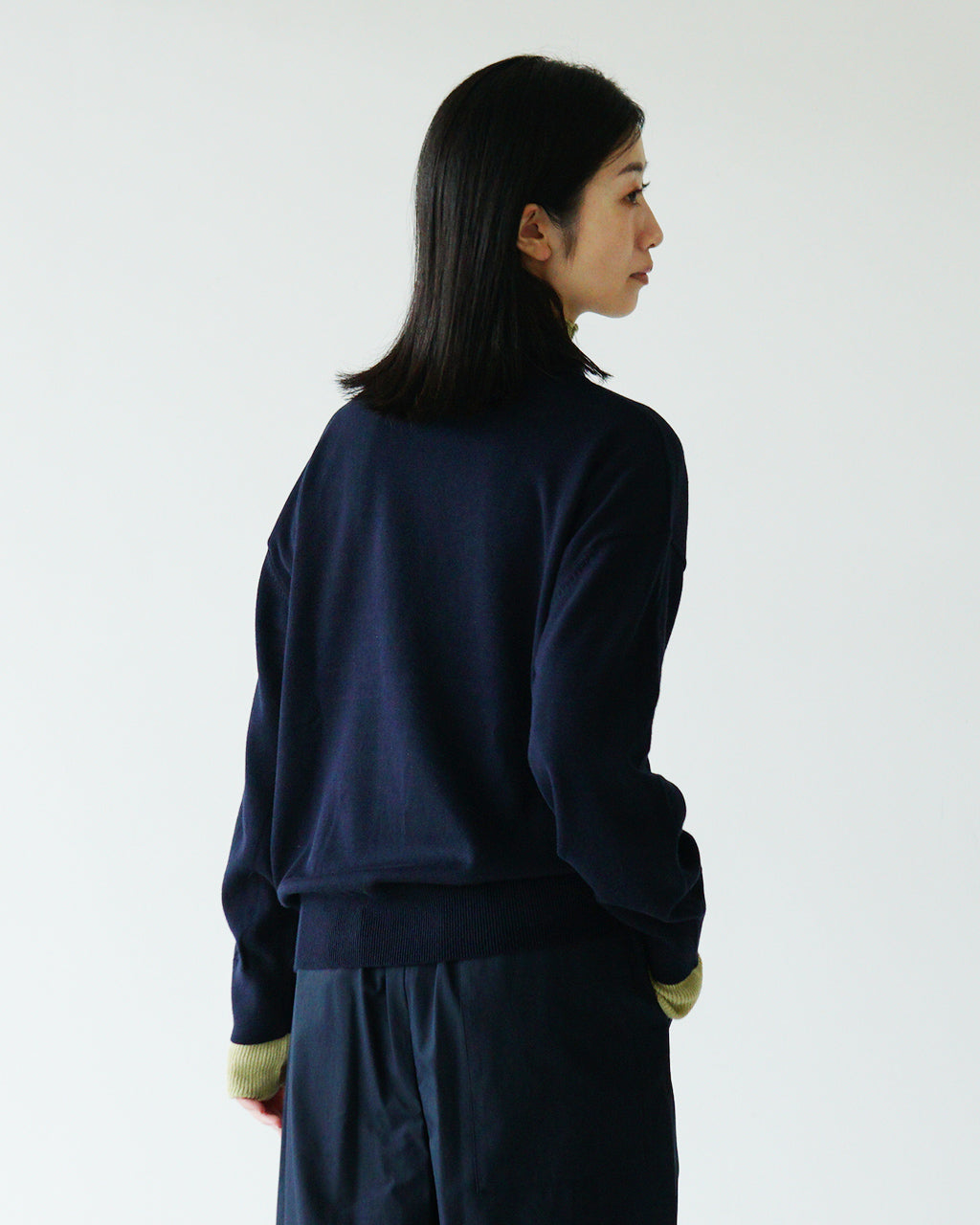 mao made マオメイド プルオーバー PULLOVER ニット セーター スタンドカラー 441126【送料無料】