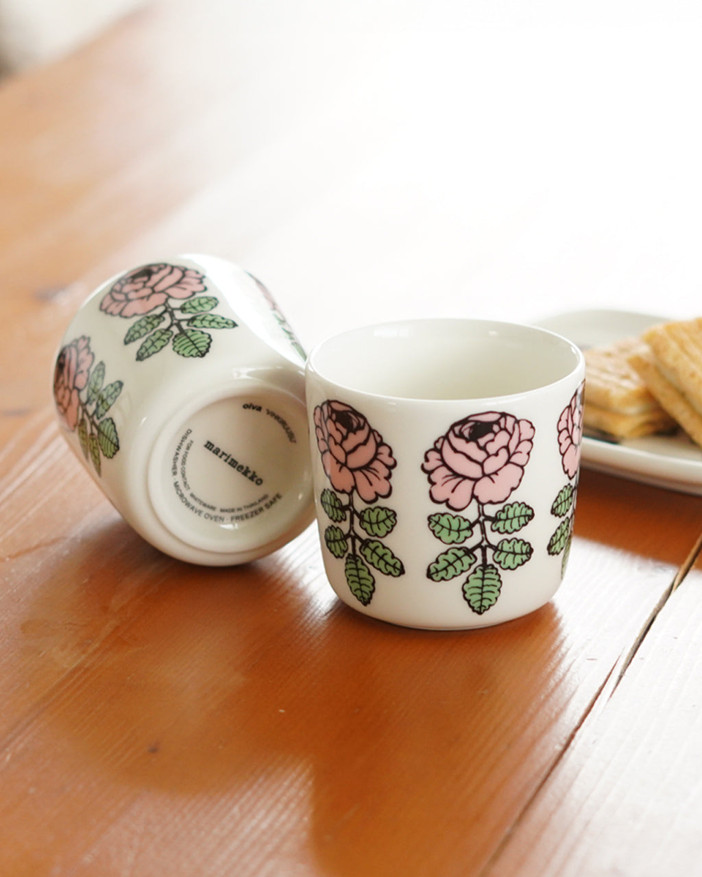 【SALE！20%OFF】【日本限定】marimekko マリメッコ コーヒーカップセット(ハンドルなし) 2個セット Vihkiruusu Vihkiruusu COFFEE CUP 2PCS 2dl 200ml 52249473380【送料無料】