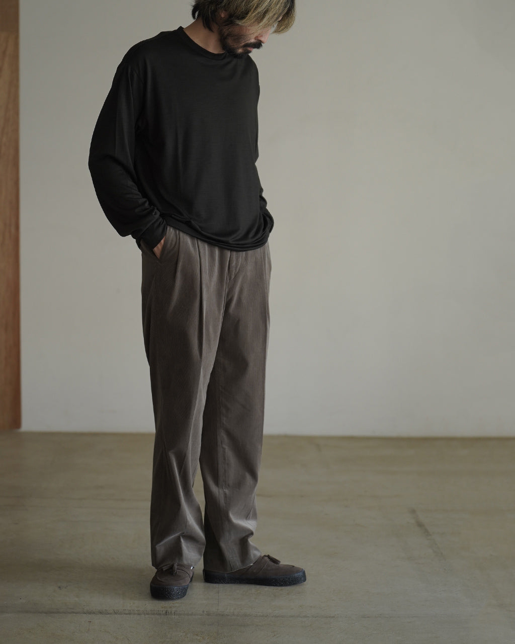 CREW NECK L/S TEE M26C15CS03C