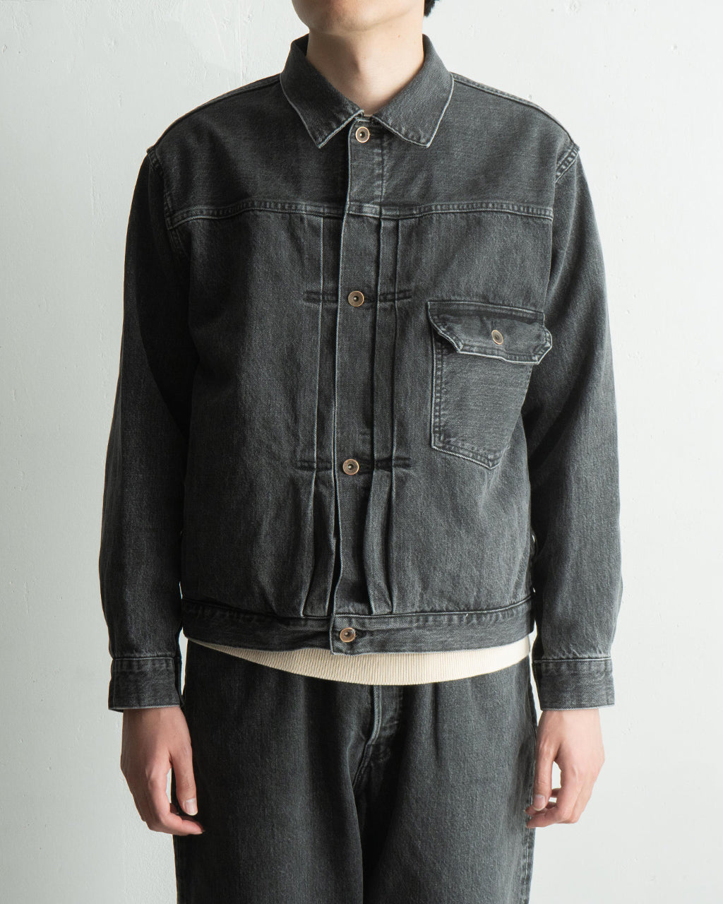 marka マーカ TYPE-1 デニムジャケット DENIM JACKET オーガニックコットン 13.5oz セルビッチデニム M25A04BL11C【送料無料】