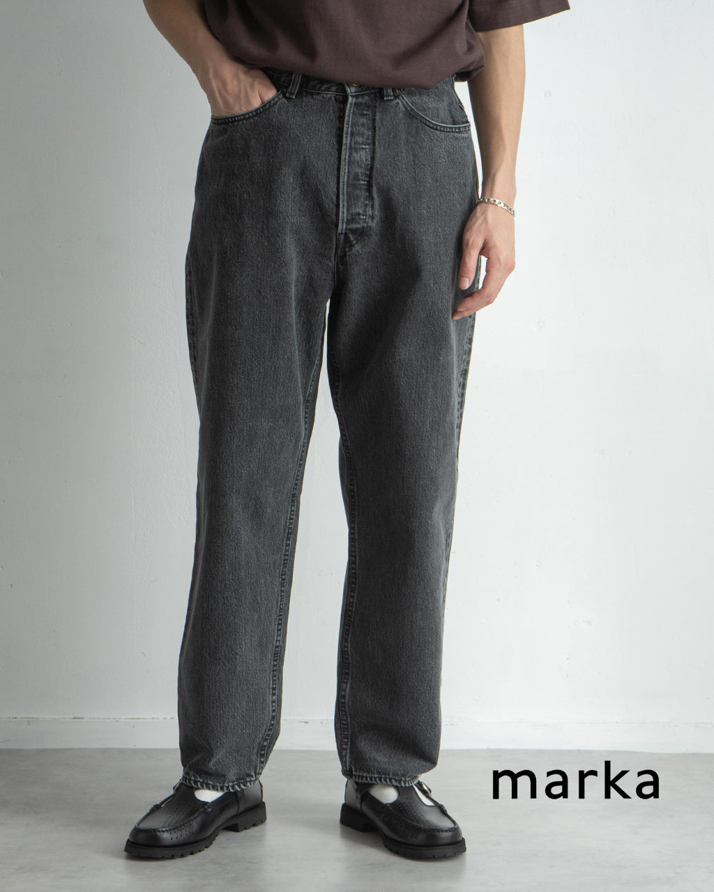 marka マーカ コクーンフィットジーンズ デニム パンツ COCOON FIT JEANS M25A04PT11C【送料無料】