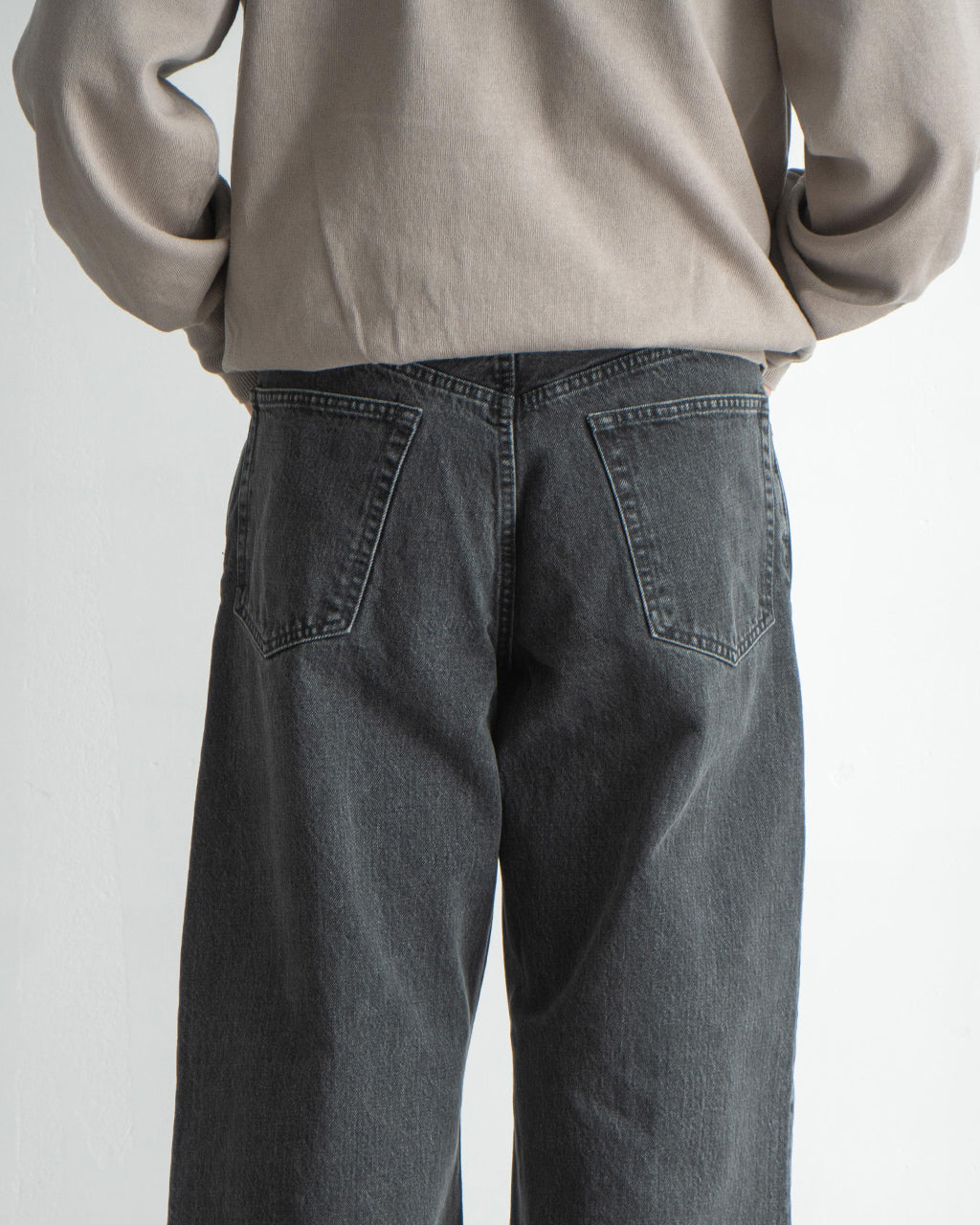 marka マーカ セルビッチ デニム パンツ SELVEDGE DENIM WIDE LEG JEANS ワイドレッグ ジーンズ 13.5oz オーガニックコットン M25A04PT12C【送料無料】