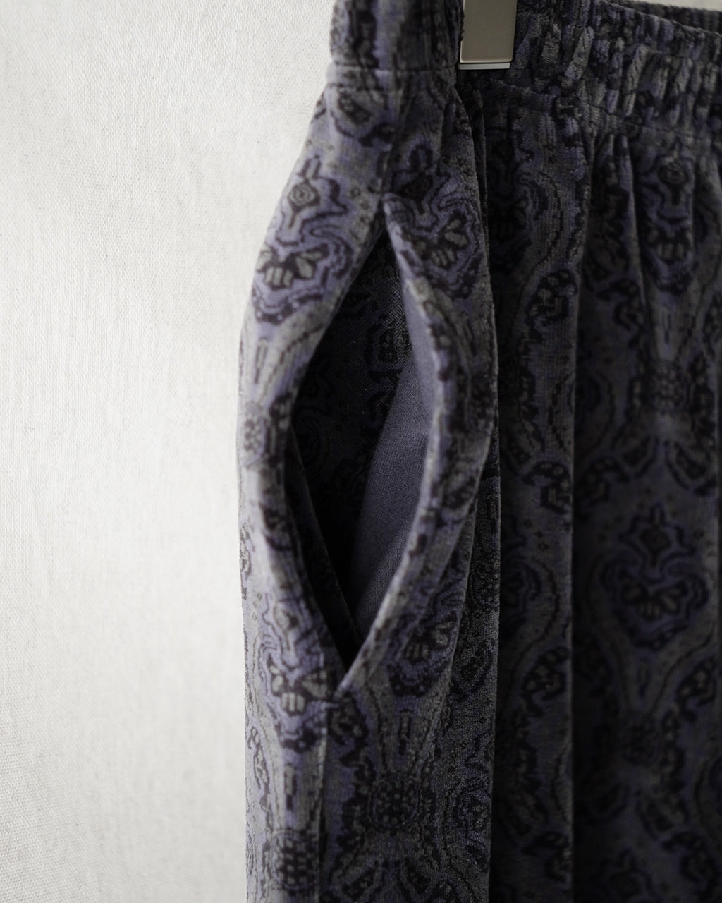 Velour Jacquard Track Pants M25C20PT01C