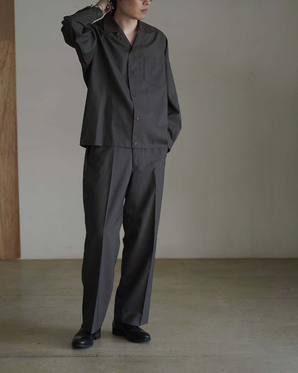 REGULAR FIT STRAIGHT TROUSERS M26C01PT02C