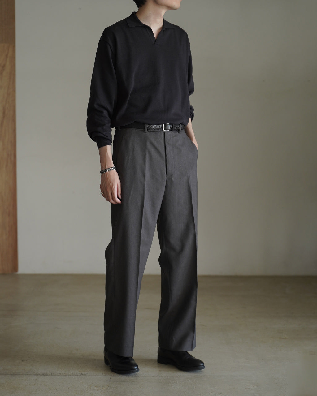 REGULAR FIT STRAIGHT TROUSERS M26C01PT02C
