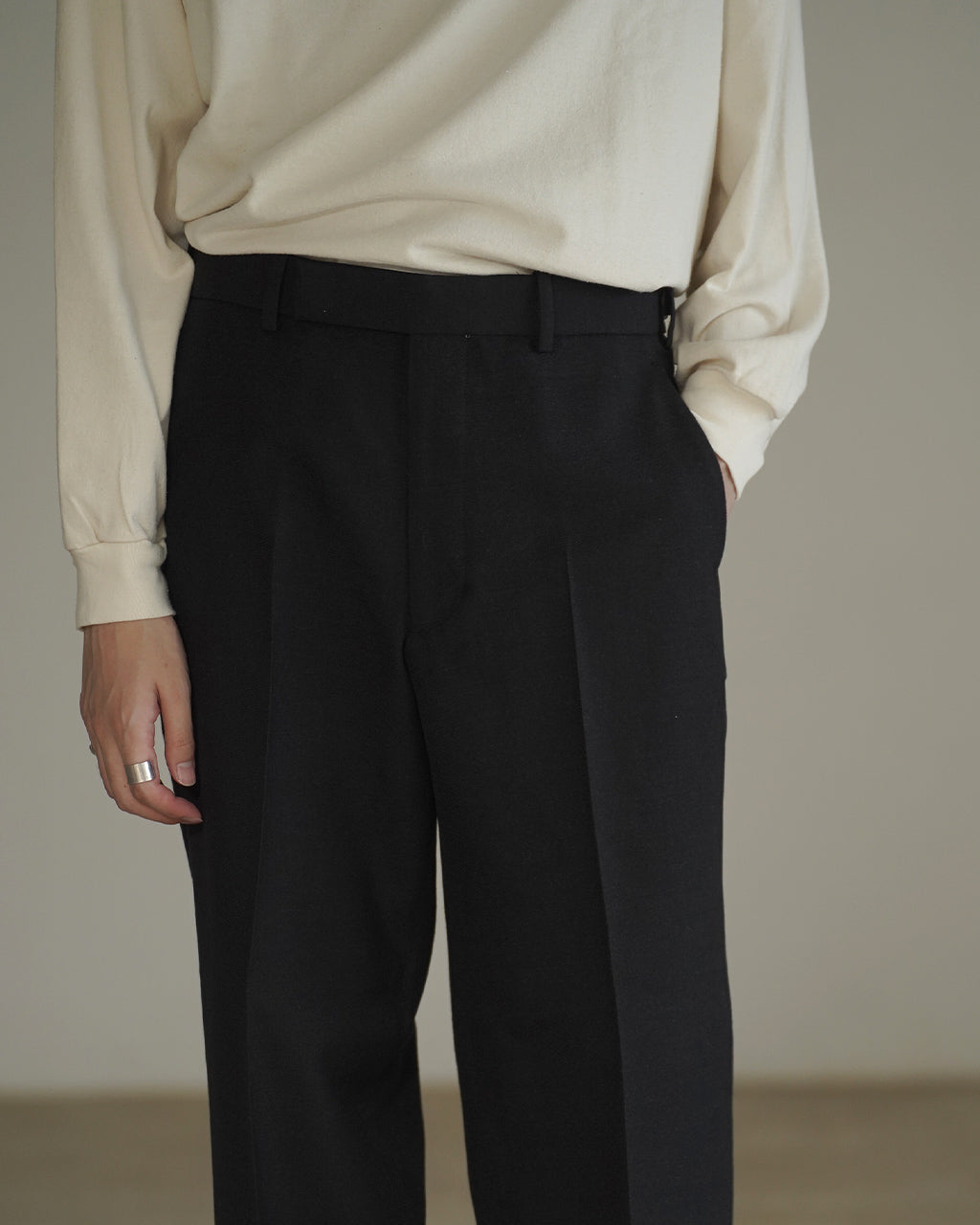 Regular Fit Straight Trousers M26C10PT03C