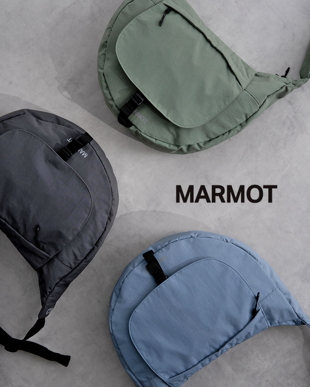 MARMOT CAPITAL マーモットキャピタル クロスバッグ メッセンジャーバッグ CROSS BAG 25SS-G-01 【送料無料】