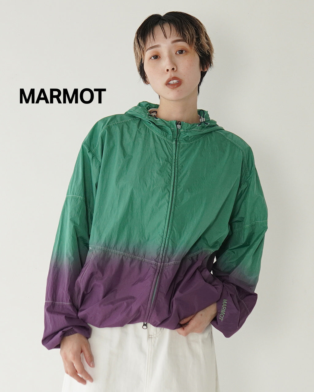 ＼早得24時間限定ポイント10倍／マーモットキャピタル MARMOT CAPITAL グラデーションジャケット メッシュ GRADATION JACKET 25SS-L3-06 軽量 ナイロン アウター【送料無料】