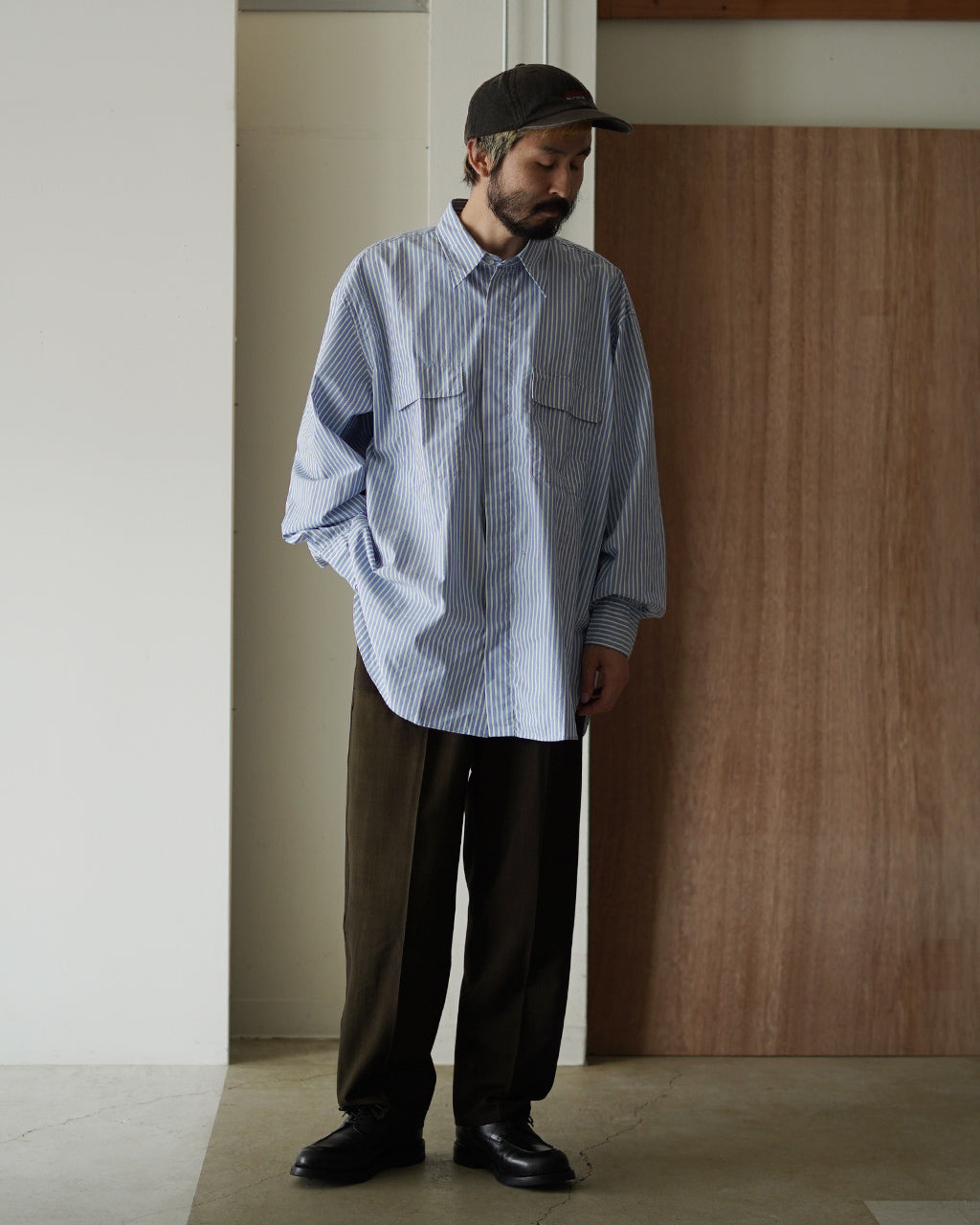 Fly Front 3 Button Shirt MPSM-2001S