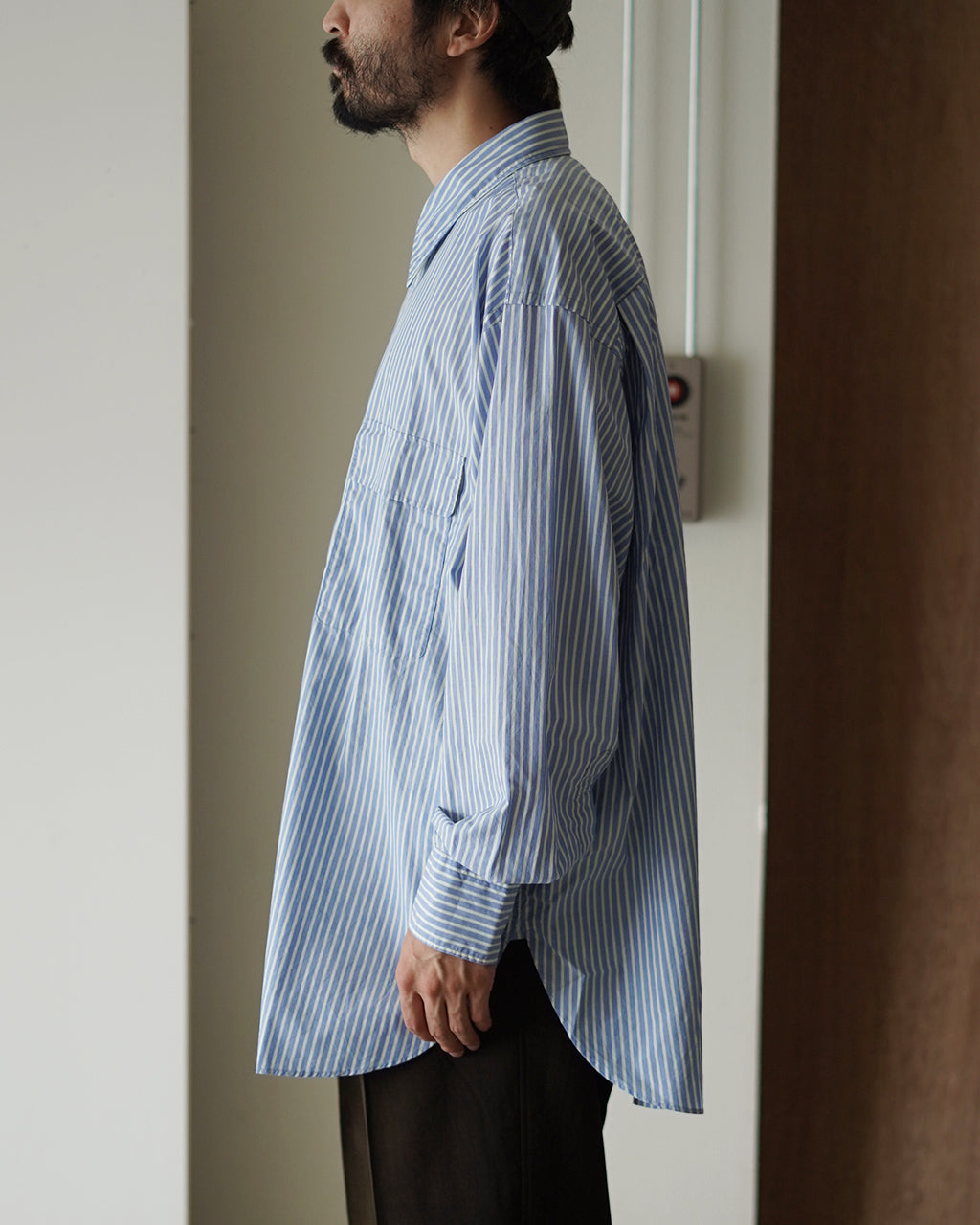 Fly Front 3 Button Shirt MPSM-2001S