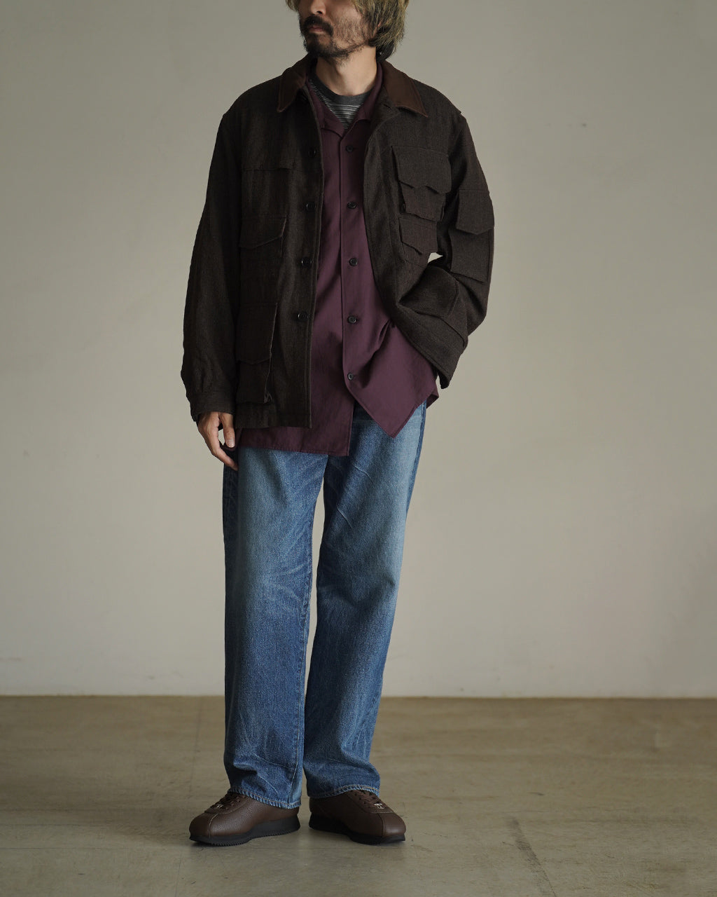 Open Collar Shirt MPSM-1921S