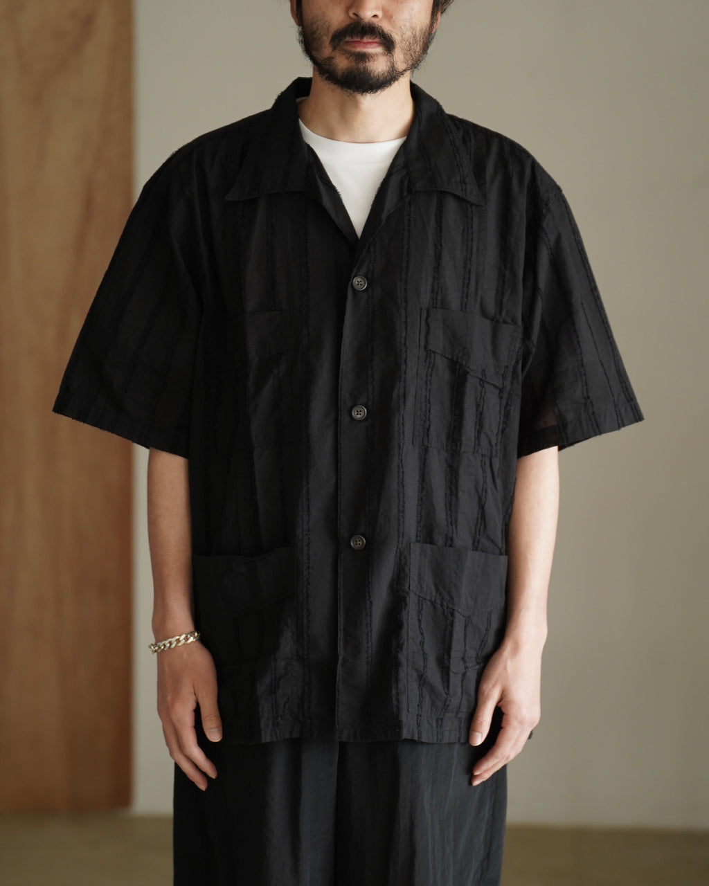 Marvine Pontiak 半袖キューバシャツ マーヴィンポンティアック Marvine Pontiak Shirt Makers マーヴィンポンティアックシャツ